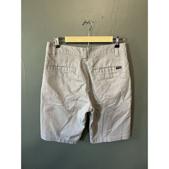 Volcom Mens Khaki Chino Shorts Size 31 - Picture 2 of 3